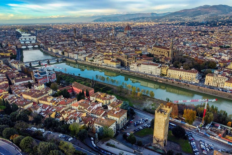 Florence, Pisa