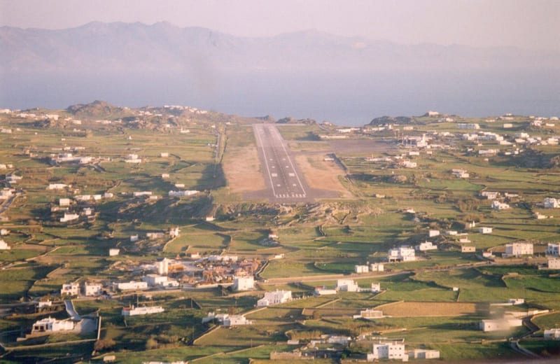 Mykonos Airport terminal