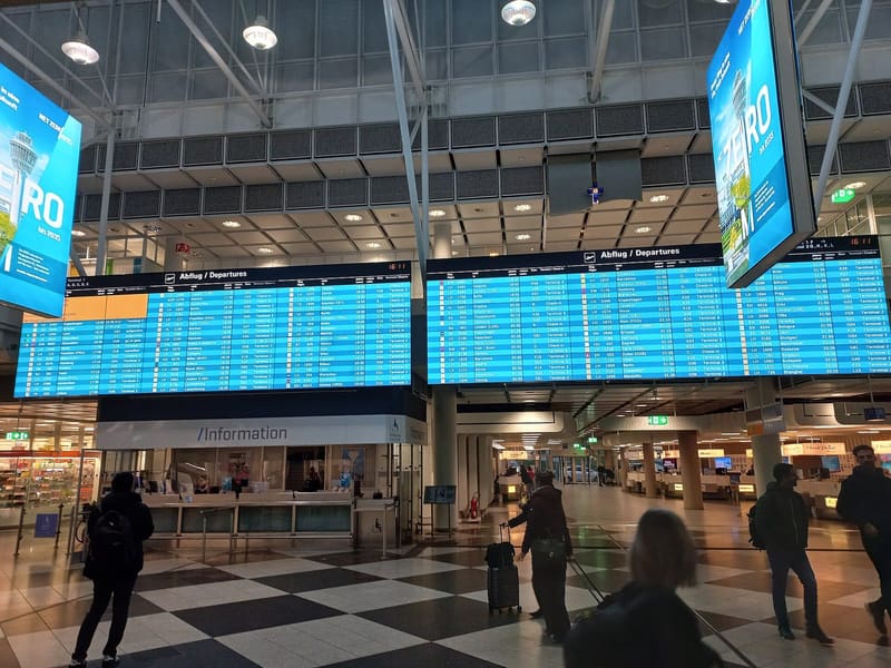 Munich Airport terminal