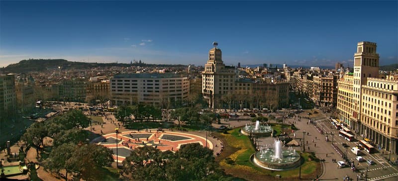 Plaça Catalunya, Barcelona