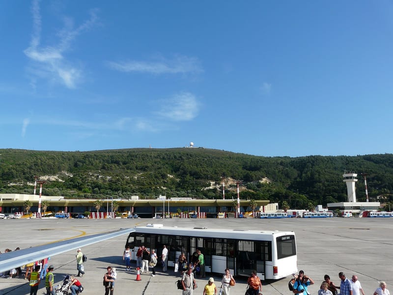 Rhodes International Airport terminal