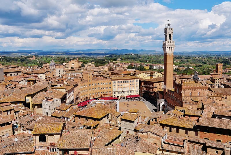 Siena, Pisa